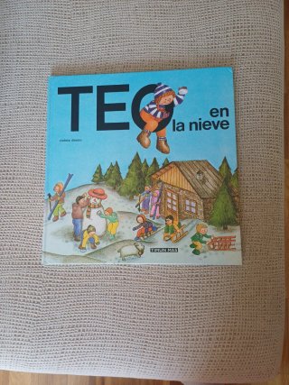 Libro infantil "Teo en la nieve"