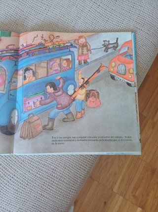 Libro infantil "Teo en la nieve"