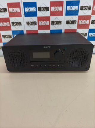 Sistema de sonido Sharp Tokyo con DAB+, Bluetooth y CD 60W negro
