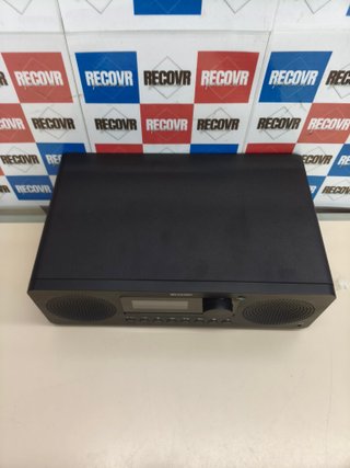 Sistema de sonido Sharp Tokyo con DAB+, Bluetooth y CD 60W negro
