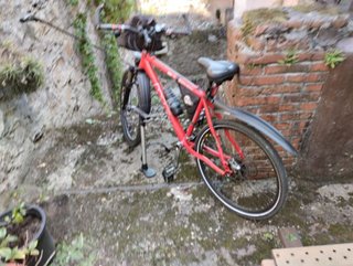 Bicicleta Montaña Híbrida Roja