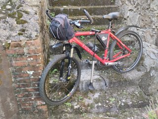 Bicicleta Montaña Híbrida Roja