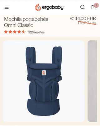 Mochila Portabebés Ergobaby