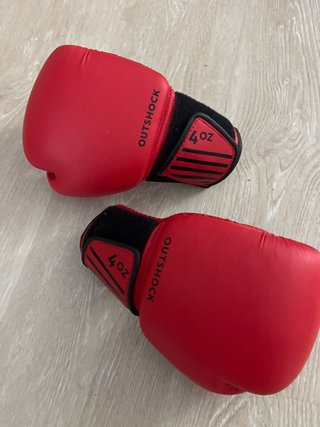Guantes de Boxeo Rojos 4 oz
