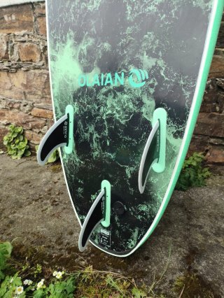 Tabla de surf OLAIAN verde