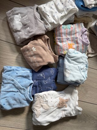 Lotto abbigliamento neonato 0-1 mese