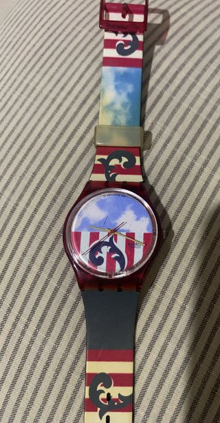 Swatch Lucretia GB126 1989 Vintage con scatola