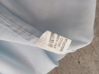 Camicia da notte vintage azzurra.