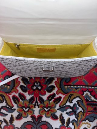 Bandolera Goyard Blanca