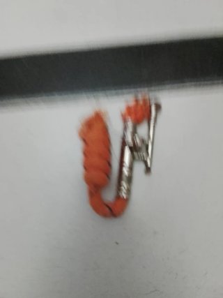 Mechero de mecha naranja