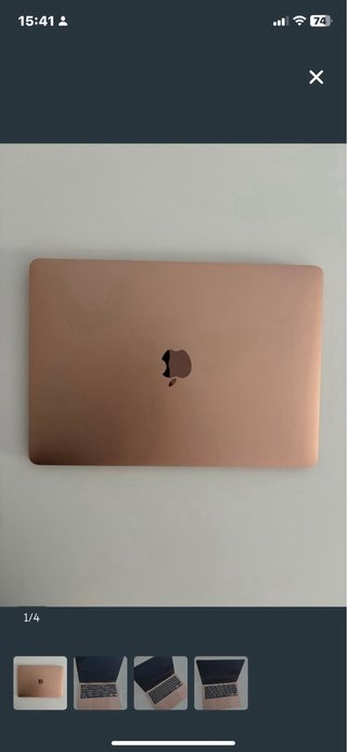 MacBook Air Retina 13 2020 Oro Rosa