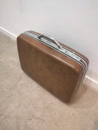 Maleta Samsonite Vintage Original Marrón
