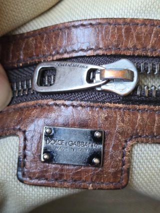 Bolso Dolce & Gabbana Marrón y Gris, Messenger Bag