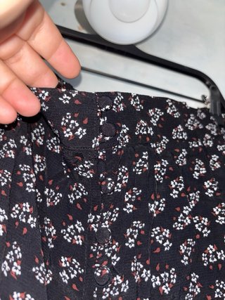 Falda larga estampada T.46