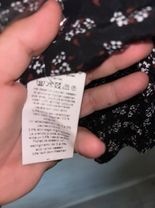 Falda larga estampada T.46