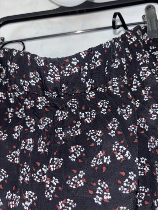 Falda larga estampada T.46