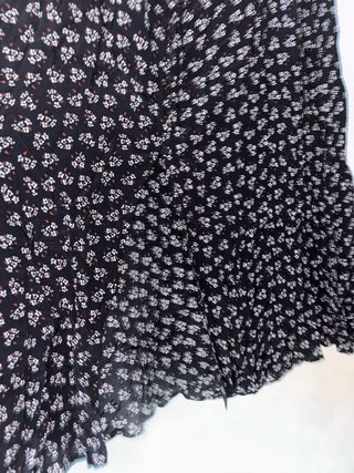 Falda larga estampada T.46