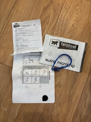 Puerta para mascotas Ferplast Microchip