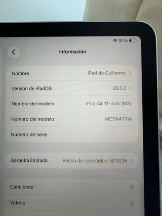 iPad Pro M3 128GB 2025