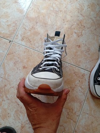 Converse plataforma mujer negras