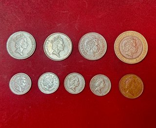 Colección monedas mundo modernas