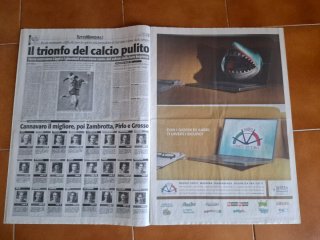 Italia Campione del Mondo 2006 Giornale Tuttosport