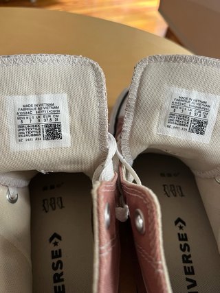 Converse All Star Botas Rosas