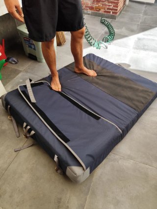Crash pad Moon Saturn per arrampicata
