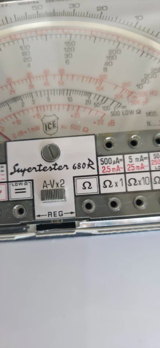 NO SE SI Fonctiona ,Supertester 680R Multímetro An