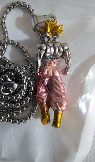 Collar Goku Dragon Ball Acero/Metal (nuevo)
