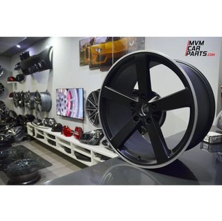 Juego de 4 Llantas 19 Fox MS003 Black Concave BM08