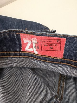 Vaqueros Zara Talla 44 Hombre