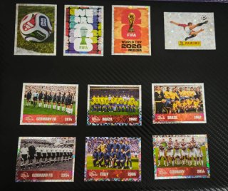 Lote 9 Stickers FWC / Mundial 2026 Panini