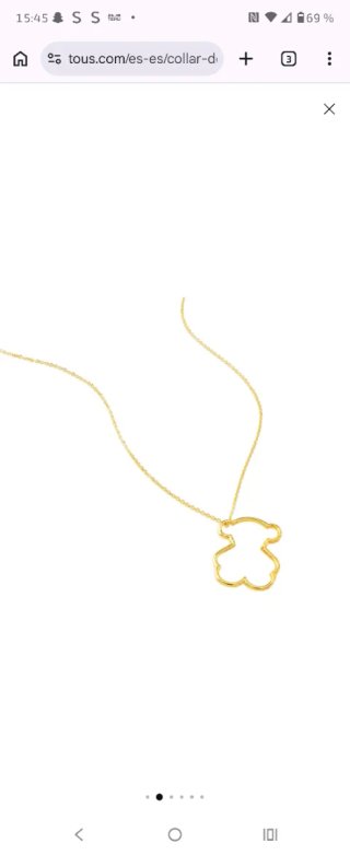 Collar Tous oro