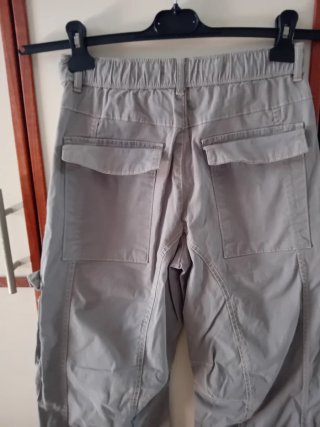 Cargo Zara grigio donna