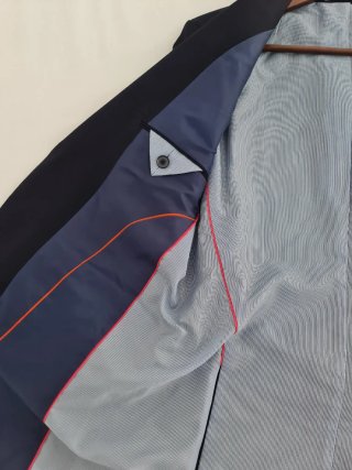 Americana Zara Hombre Verano Azul Marino