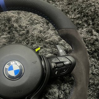 Volante BMW M Performance Alcantara Couro