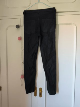 Pantalones pitillo Calzedonia brillo
