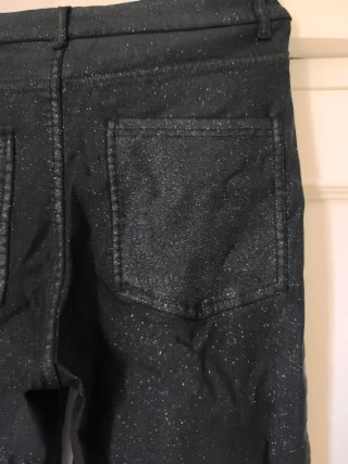 Pantalones pitillo Calzedonia brillo