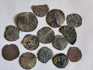 Lote 14 Monedas Medievales Españolas