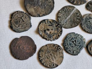 Lote 14 Monedas Medievales Españolas