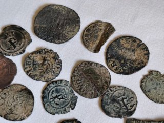 Lote 14 Monedas Medievales Españolas