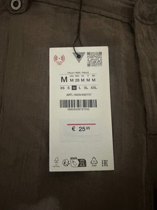 Pantalón Verano Zara Talla M