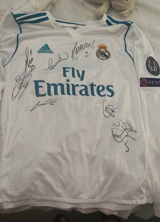 Camiseta Real Madrid Firmada