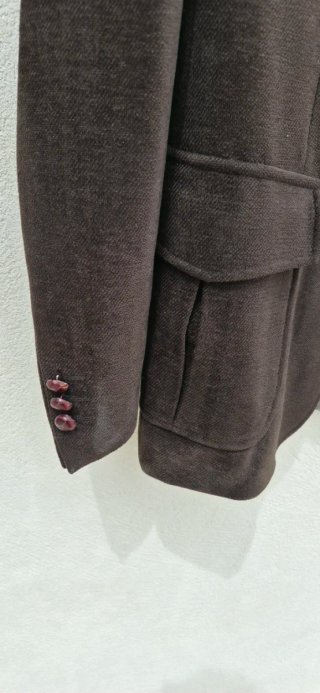 Chaqueta marrón de vestir