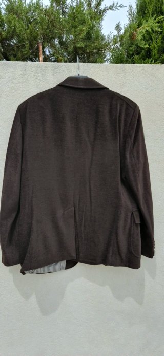 Chaqueta marrón de vestir