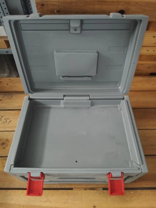 Maletín organizador de herramientas gris