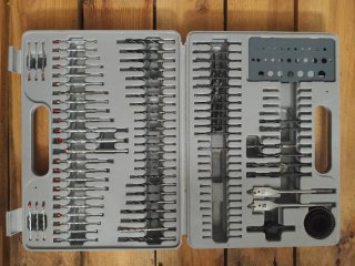 Maletín organizador de herramientas gris