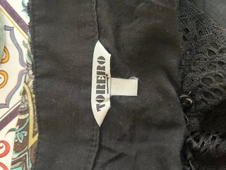 Camisa Torero Negra Manga Larga Talla L