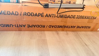 Rodapié Antihumedad 2200x80x14 1 caja de 28 unidad